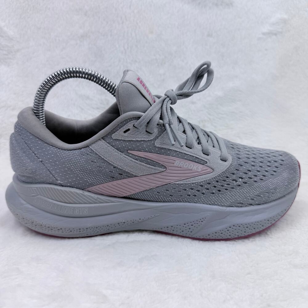 Brooks Adrenaline GTS 24 Womens Running Shoes Alloy Zephyr Size 7.5 Sneakers